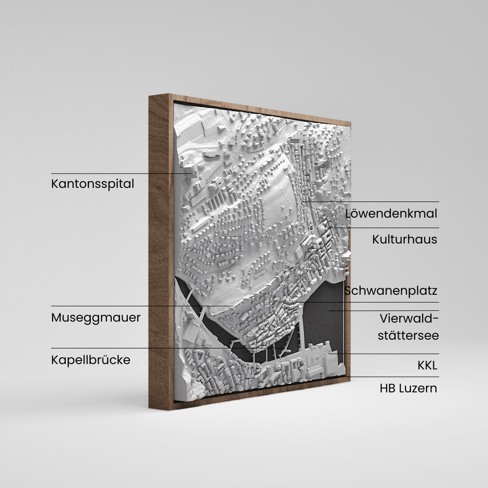 Luzern Zentrum 3D Druck