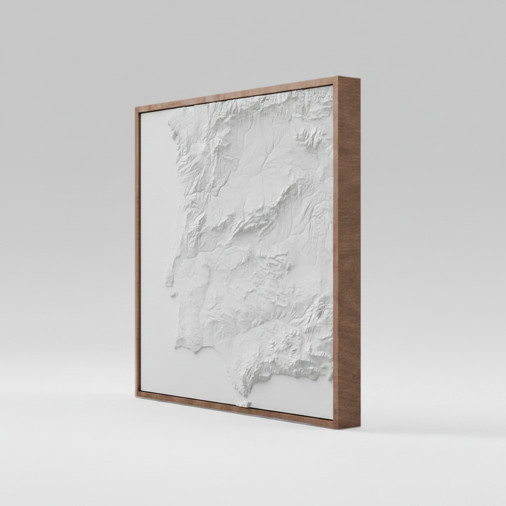 Atelier Momol Portugal Topografiemodell links