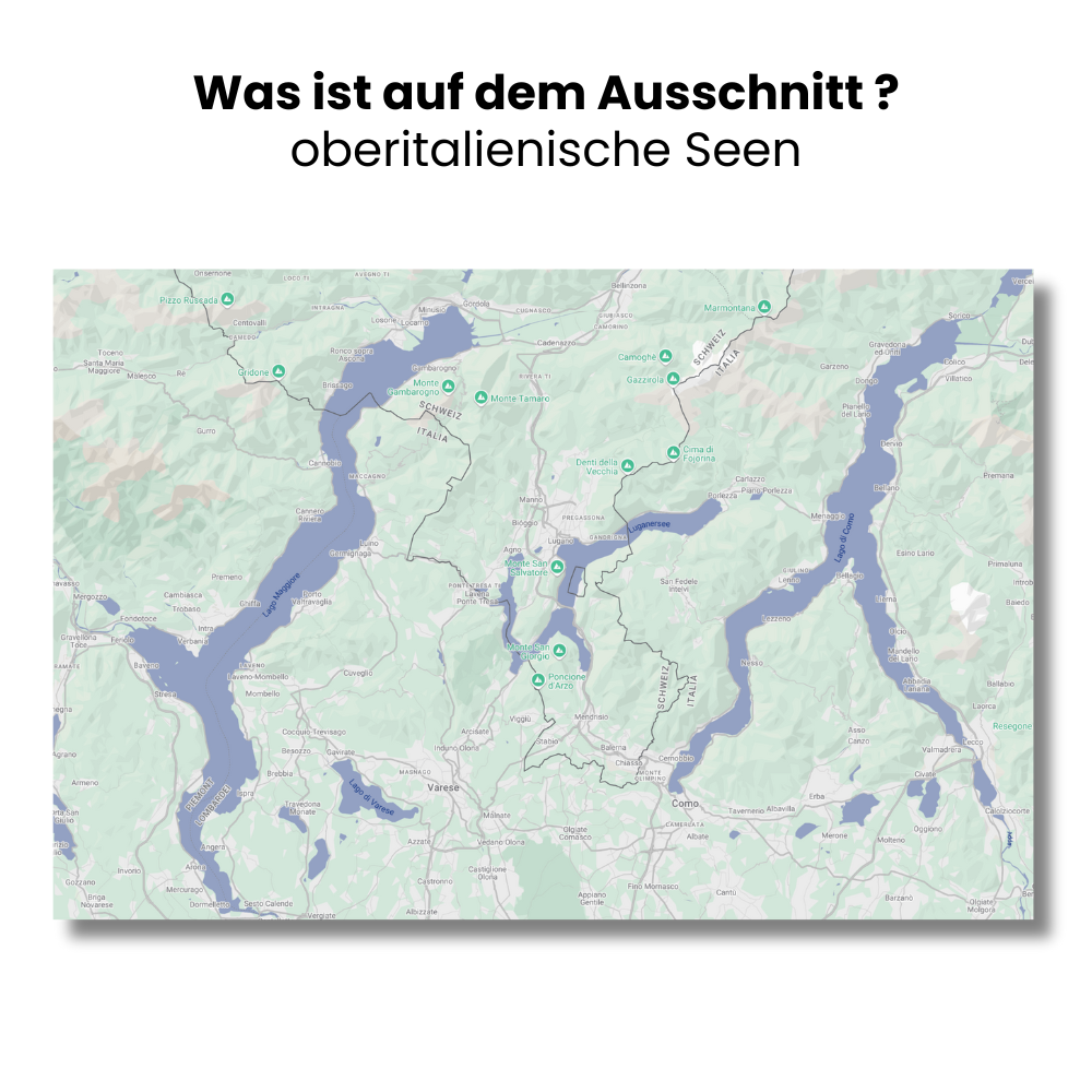 Oberitalienische Seen - Tessin